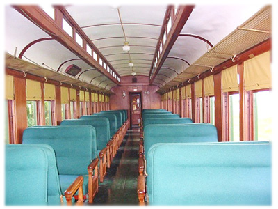 Coach 106 interior